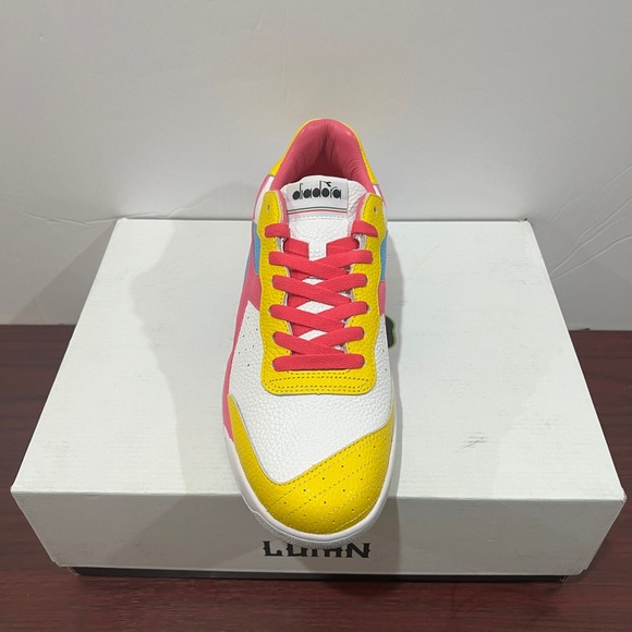 Diadora x DJ Luian, Maverick, Blue, White, Yellow & Pink - Picture 4 of 15